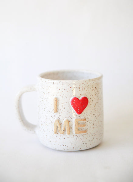 THE I LOVE ME MUG | RED