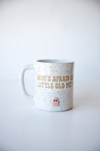 WHO'S AFRAID MUG |PINK|