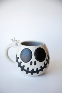 THE JACK & ZERO SKELLINGTON MUG |MATTE|